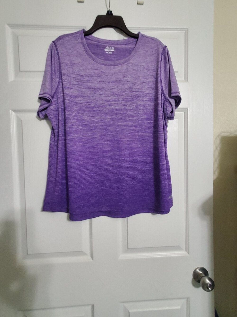 BCG Women's Ombre Crew Short Sleeve T-Shirt